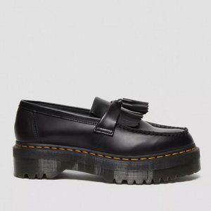 Adrian Leather Platform Tassel Loafers - image 1